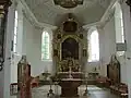 Altarraum von Sankt Johann Baptist