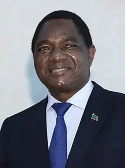 Hakainde Hichilema Sambia&nbsp;Sambia