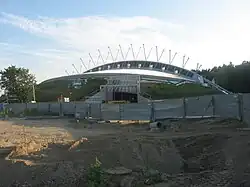 Baustelle am 24. Juli 2008