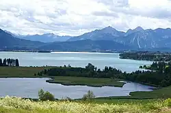 Forggensee und Illasbergsee