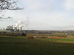 Blick von der Ostseite der Halde