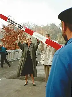 Wiedereröffnung durch Regierungsrätin Dori Schaer-Born (29. Oktober 1993)