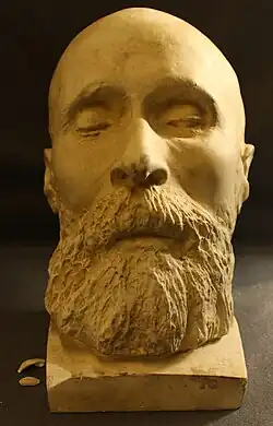 Totenmaske von Friedrich Hebbel