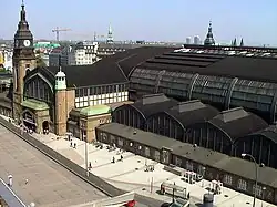 Hamburg-Hauptbahnhof, westlicher Seitenbau
