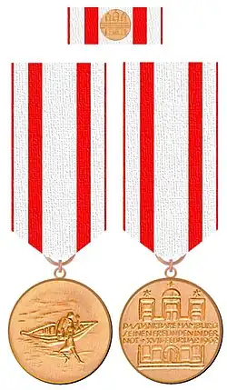 Dankmedaille Hamburg