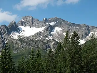 Oberstdorfer Hammerspitze und Hochgehrenspitze