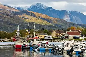 Hafen von Sørkjosen