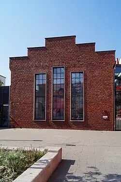 Die Maschinenhalle der Firma Bracker in der Fischerstrasse