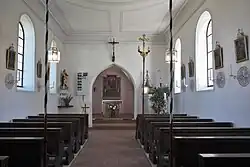 Innenraum, Blick zum Chor