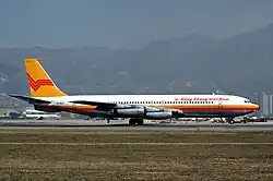 Boeing 707-300, im Jahr 1974