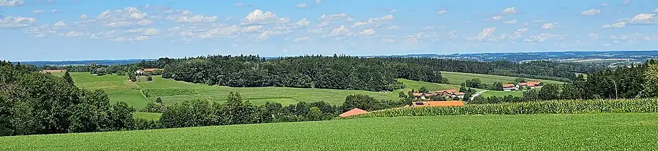 Hangmaul von Stift (zwischen Hofgiebing und Oberornau) aus