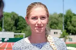 Hanna Ryschykowa, frühere Hanna Jaroschtschuk – Rang vier in 55,16&nbsp;s