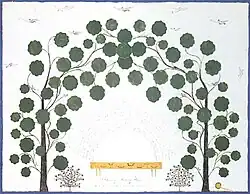 A Bower of Mulberry Trees, 1854