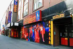 Etablissements in der Reitwallstraße