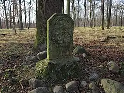 Gedenkstein an die Jagd von 1858 mit Kronprinz Ernst August