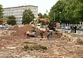 Archäologische Untersuchungen an der Adolfstraße vor einer Neubebauung, 2018