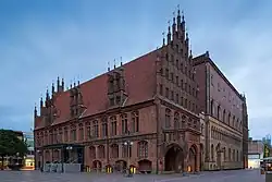 Marktflügel in ähnlicher Ansicht wie bei der Fotografie Wunders, 2015