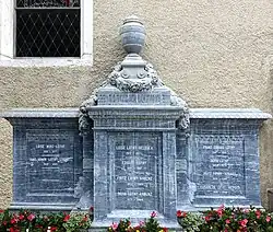 Hans Arnold Lüthy (1932–2009) Kunsthistoriker. Familien Grab, Feldbrunnen-St. Niklaus