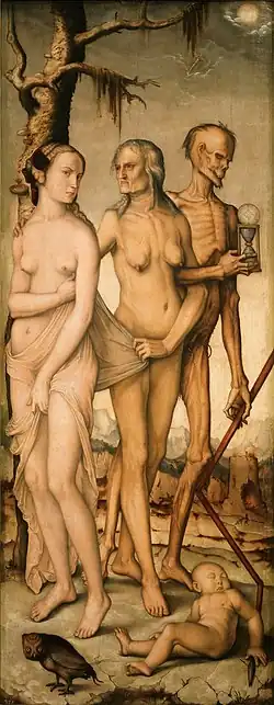 Die Lebensalter der Frau und der Tod, 1541/44 (Museo del Prado, Madrid)[6]