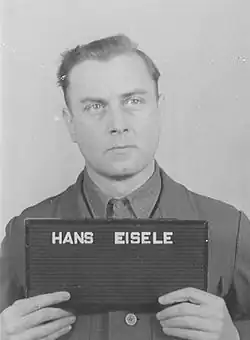 Hans Eisele, Lager­arzt