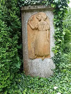 Hans Kaufmann (1871–1940) Regierungstat. Grab auf dem Friedhof St. Katharinen in Solothurn