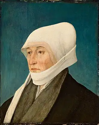 Anna Klammer von Weydach, 1524/1525, „bürgerliches“ Porträt