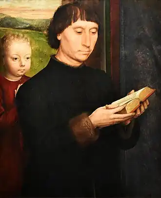 Betender Mann mit mardergefüttertem Mantel (15.&nbsp;Jh.)