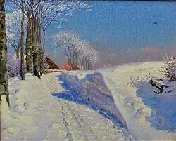 Winter in Seekamp 1898, Museumsberg Flensburg