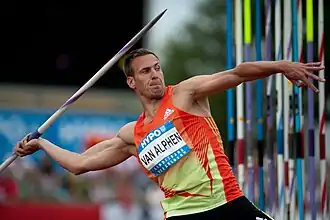 Hans Van Alphen beendete seinen Zehnkampf nach dem&nbsp;Hochsprung