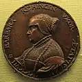 Medaille Barbara Reihing, 1538, Staatliche Münzsammlung, München