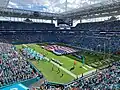 Vor dem Spiel der Miami Dolphins am 6. Dezember 2022 gegen die Cleveland Browns