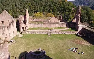 Ruine der Hardenburg