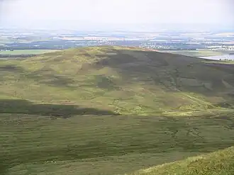 Blick vom West Kip auf den Hare Hill