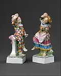 Harlekin und Colombina (1770er Jahre), Metropolitan Museum of Art