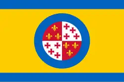 Flagge der Gemeinde Harlingen