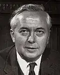 Oppositionsführer Harold Wilson (Labour)