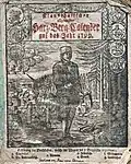 Kalender aus dem Jahr 1799