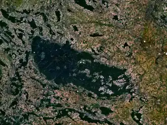 Harz: Satellitenbild