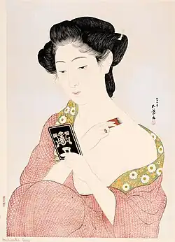 „Schminken­de Frau“[A 2], 1918