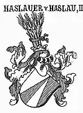 Wappen der Haslauer von Haslau (Variante)