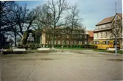 Gedenkstein zu DDR-Zeiten