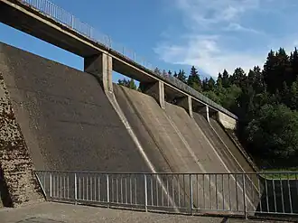 Hasselvorsperre im Juni 2011