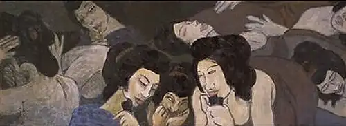 Hanafuda im Bordell, 1913