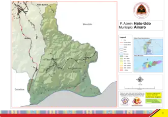 Die Gemeinde Ainaro mit Hato-Udo im Süden