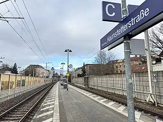 Haunstetterstraße train station, Augsburg