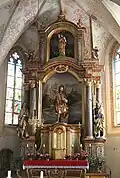 Hochaltar St. Johannes Baptist Oberwarngau