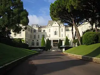 Hauptfassade des Hotel du Cap-Eden-Roc