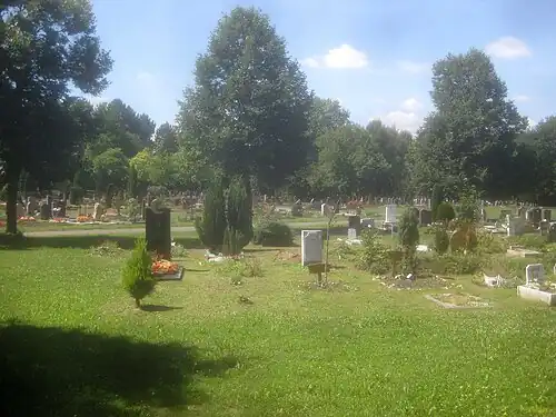 Muslimisches Gräberfeld.