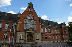 Hauptgebäude der LVR-Klinik Langenfeld