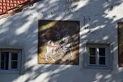 Fresko Heiliger Georg